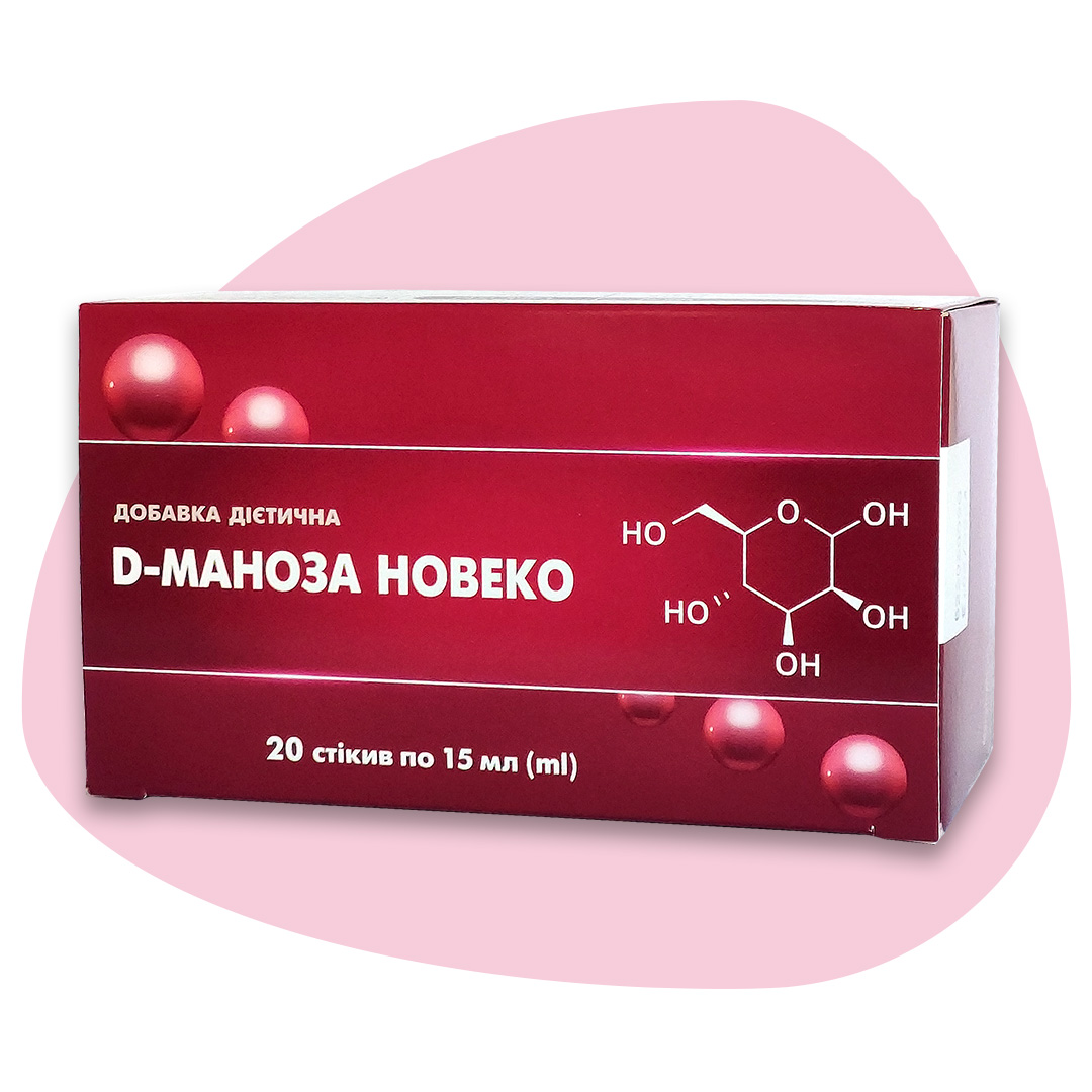 D-Маноза Новеко 20 стікив по 15 мл